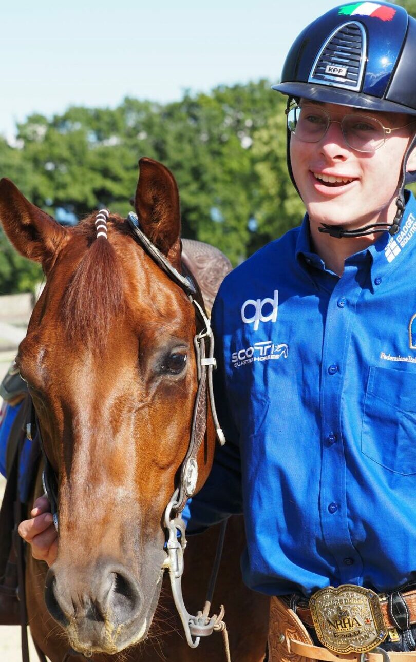 World Reining Championships 2025: Italia ancora sul podio 1 Jan Gasser Junior