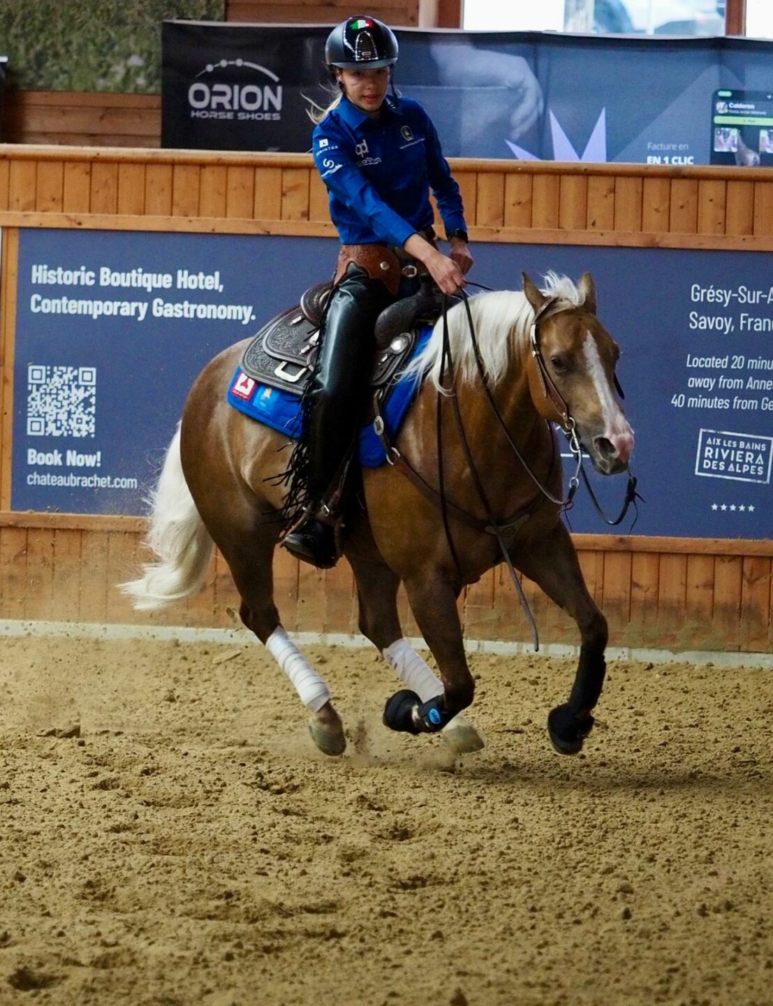 World Reining Championships 2025: l'Italia continua a dominare a Givrins 8 Martina Panizza gold Para in action 1