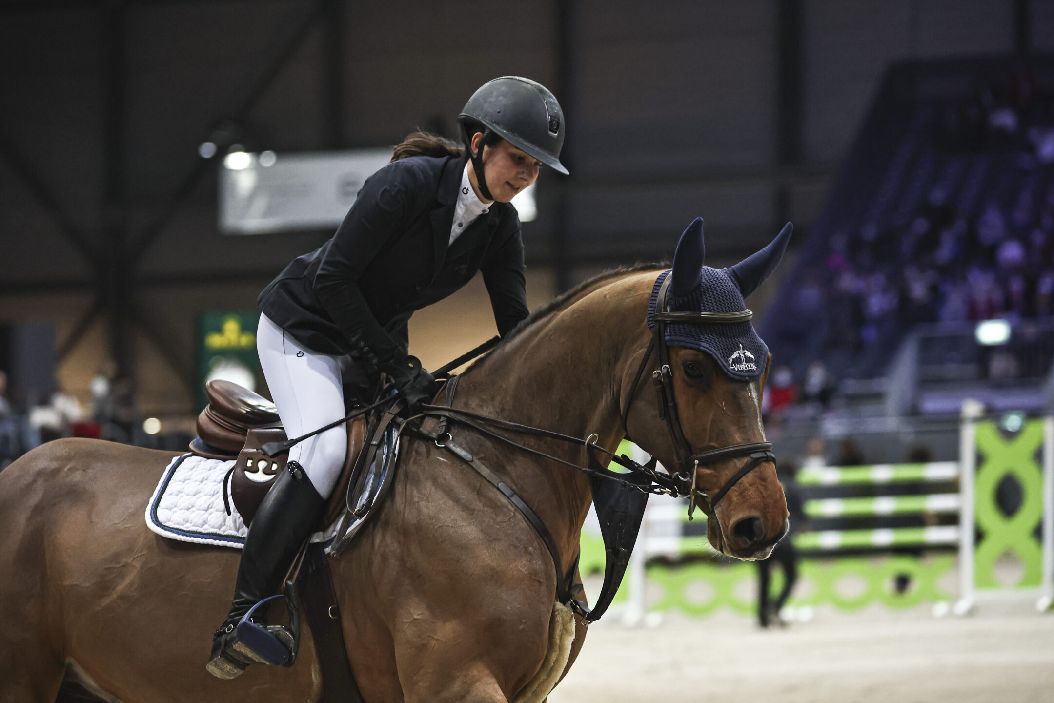 “Meno Pressione, più passione”: Alessandra Reich si prepara per La Coruña con Oeli R e una nuova prospettiva 1 Alessandra Reich from Austria, riding Oeli R