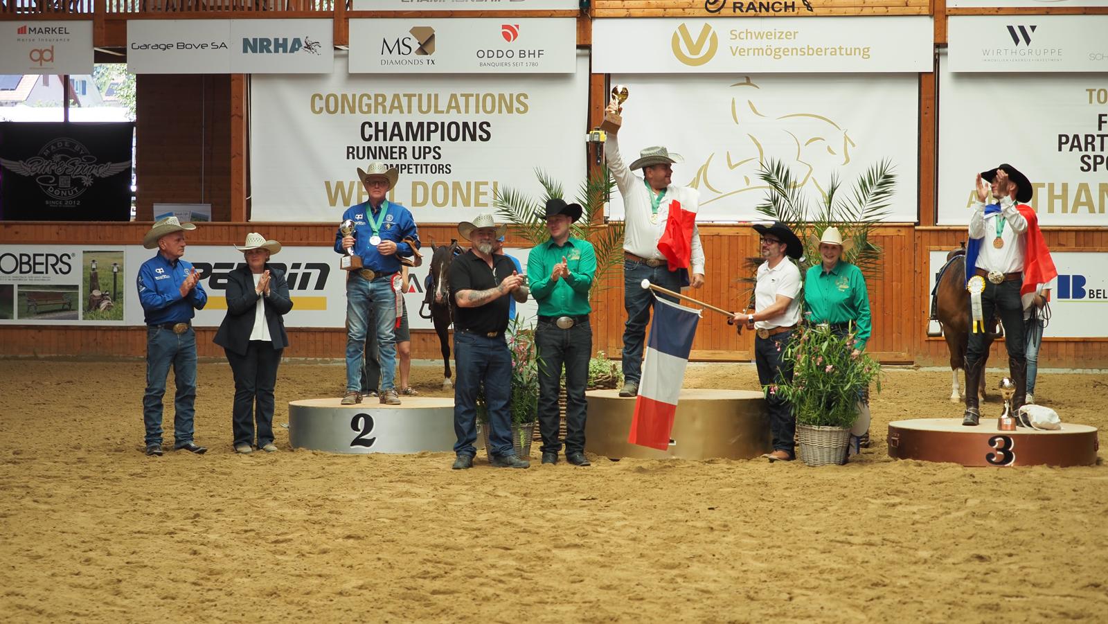 World Reining Championships 2025: l'Italia continua a dominare a Givrins 10 Time Prime Andrea Castrucci
