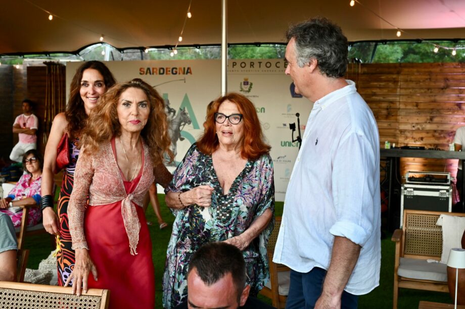Valeria Fabrizi ospite a Italia Polo Challenge: "qui ho ricordi bellissimi, la Sardegna è una terra antica ma giovane per i giovani. 2 Valeria Fabrizi 2 Italia Polo Challenge