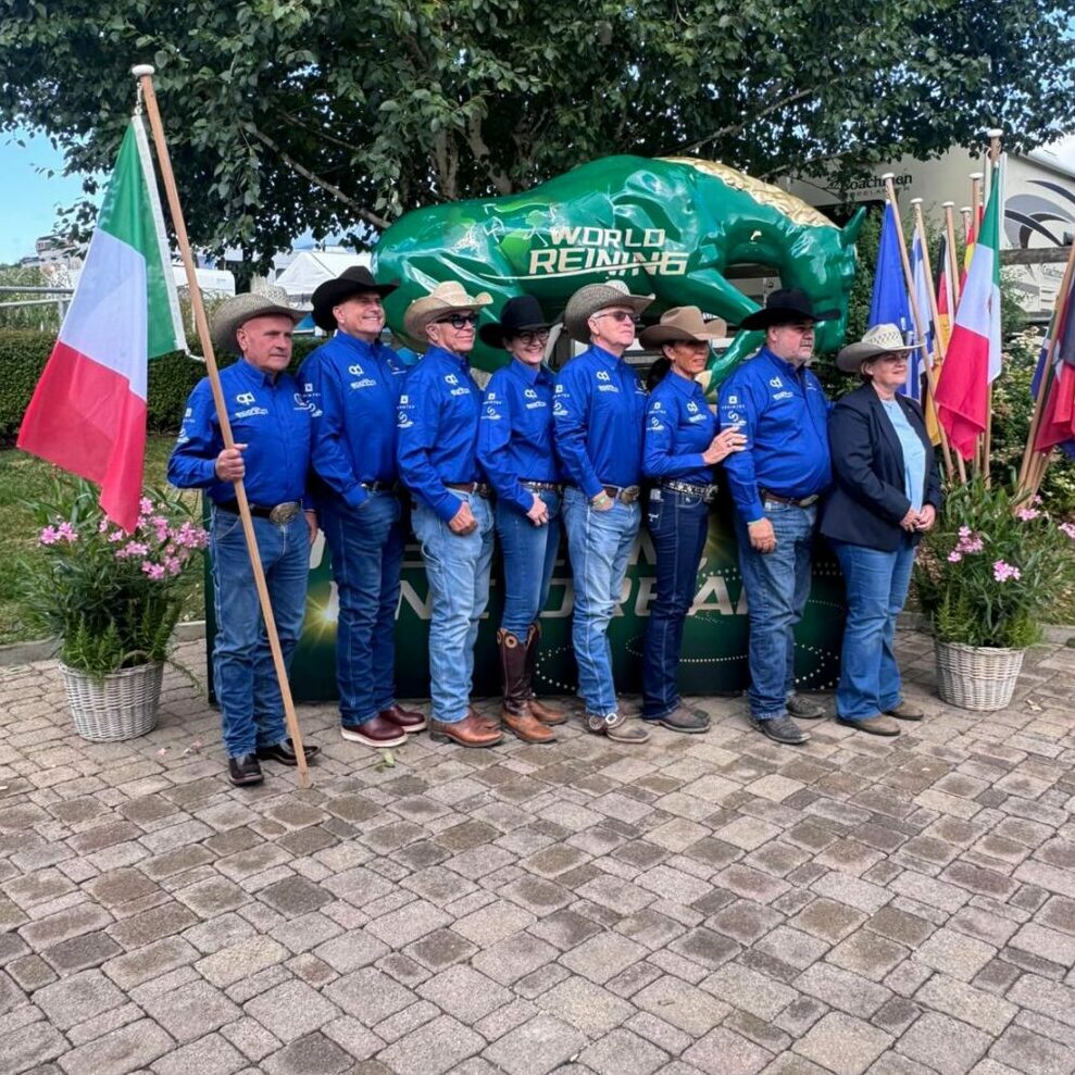 L’Italia domina ai World Reining Championships 2025 di Givrins: tre ori a squadre per gli Azzurri 3 World Reining Championships 2025 - team Prime Time Non Pro