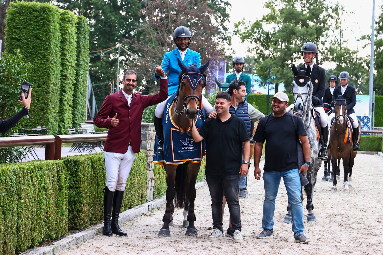 Bassem Mohammed si impone nella CSI4* 1.50m a tempo durante il Summer Showcase. 1 Bassem Mohammed si impone nella classe CSI4*