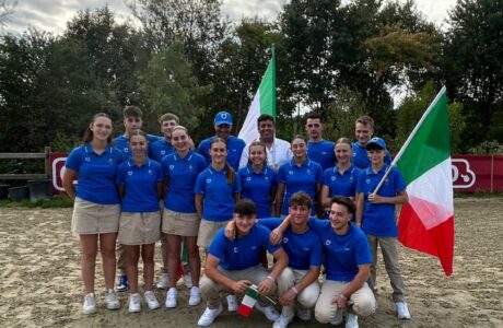 Team Italia di Horseball a Le Mans
