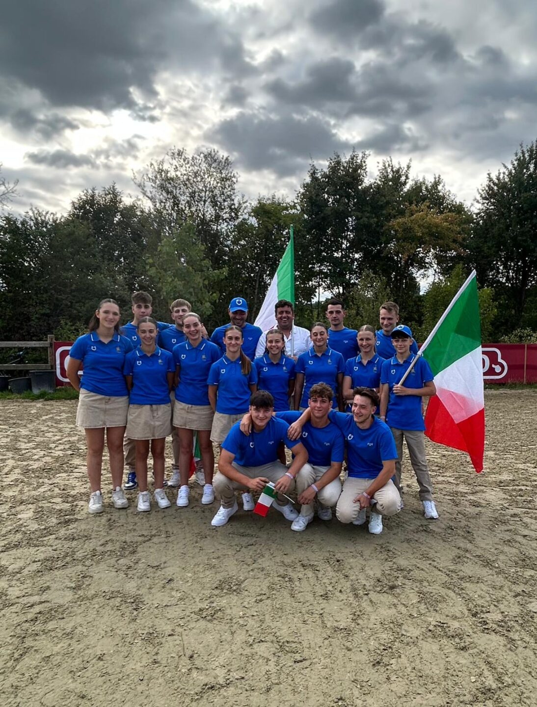 Europei di Horseball a Le Mans: l’Italia U21 travolge la Gran Bretagna 1 Team Italia di Horseball a Le Mans