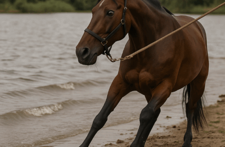 cavallo paura dell'acqua