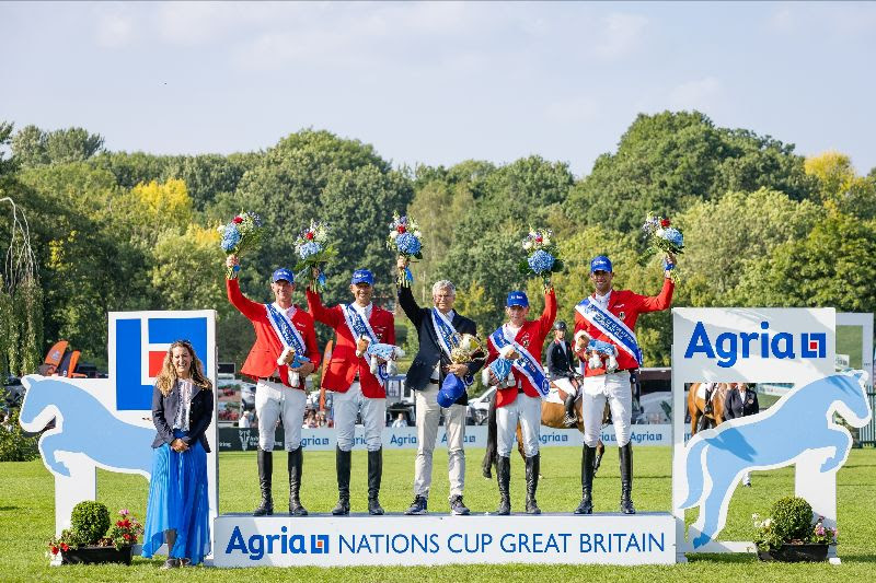 The German team were victorious in today's Agria Nations Cup of Great Britain