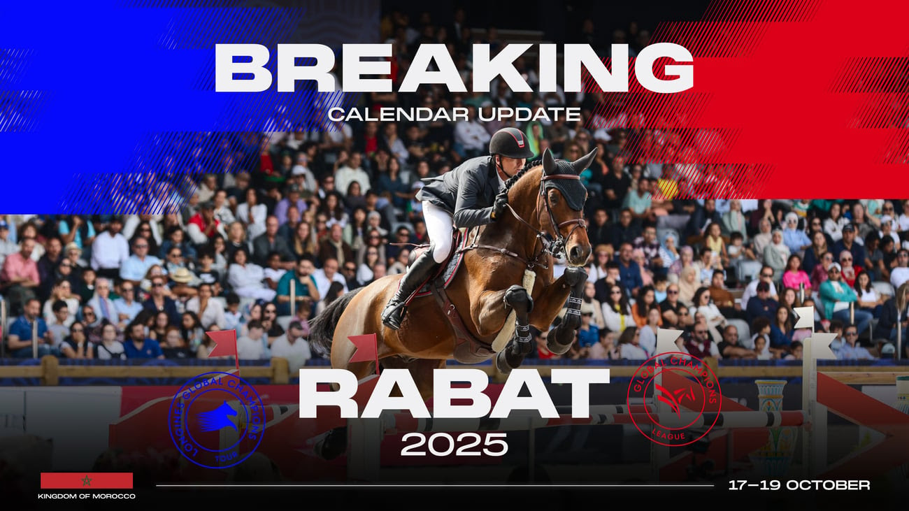 Longines Global Champions Tour 2025: Rabat torna protagonista con la 17ª tappa della stagione prima di Riyadh. 1 Longines Global Champions Tour 2025: Rabat torna protagonista con la 17ª tappa della stagione