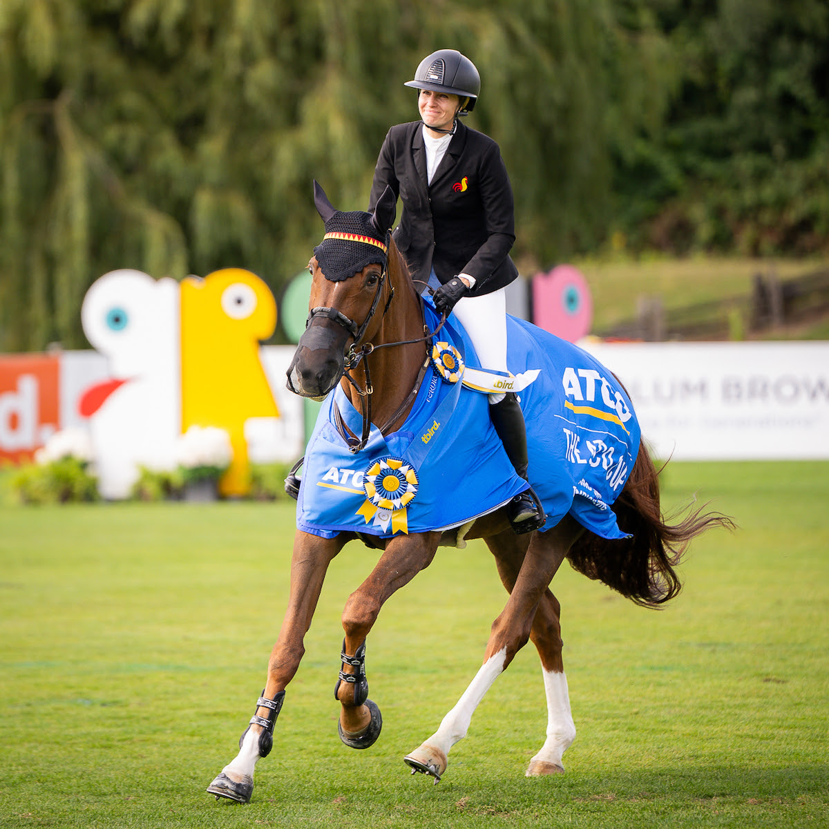 Tiffany Foster ed Electrique incendiano il CSI3* ATCO Cup Grand Prix