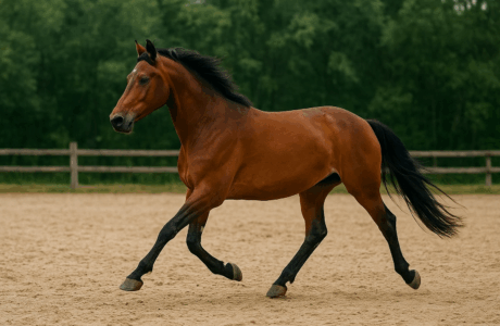 cavallo che trotta