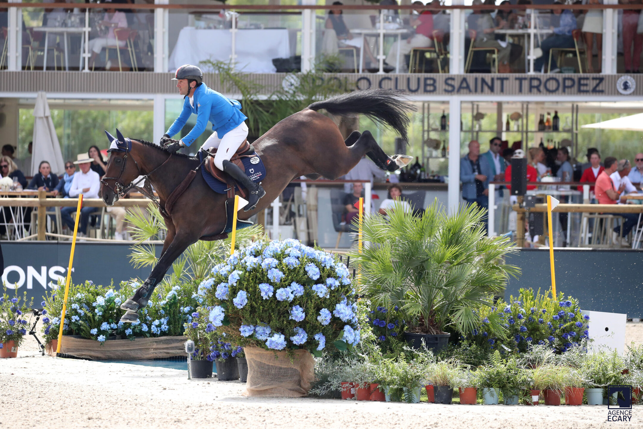 Italia in Finale a Barcellona dopo il secondo posto nella Longines League of Nations di St. Tropez 1 LLN 2025 Riccardo Pisani Chatolinue PS©Ecary