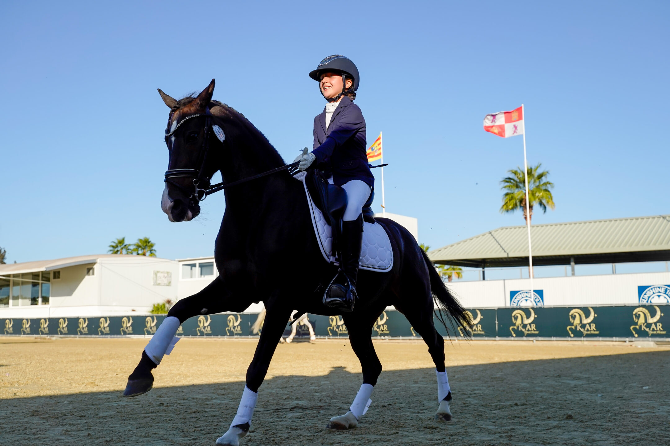 Paloma Jiménez Díaz incoronata Campionessa di Dressage Children di Spagna con la sua “Gitana”. 1 Paloma Jimenez Diaz & Gitana