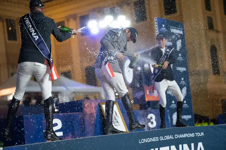 Podio LGCT Grand Prix Vienna