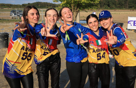 il Team Italia medaglia di bronzo a Buftea