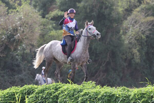 Ego Agylla, il giovane purosangue arabo del Fuxiateam,