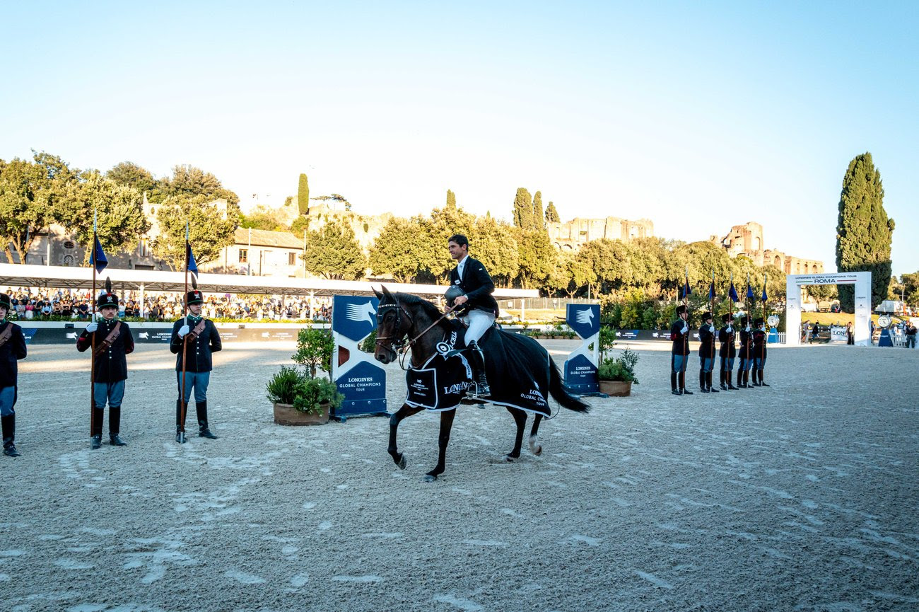Atmosfera elettrizzante e sport di altissimo livello al Longines Global Champions Tour di Roma con Victor Bettendorf