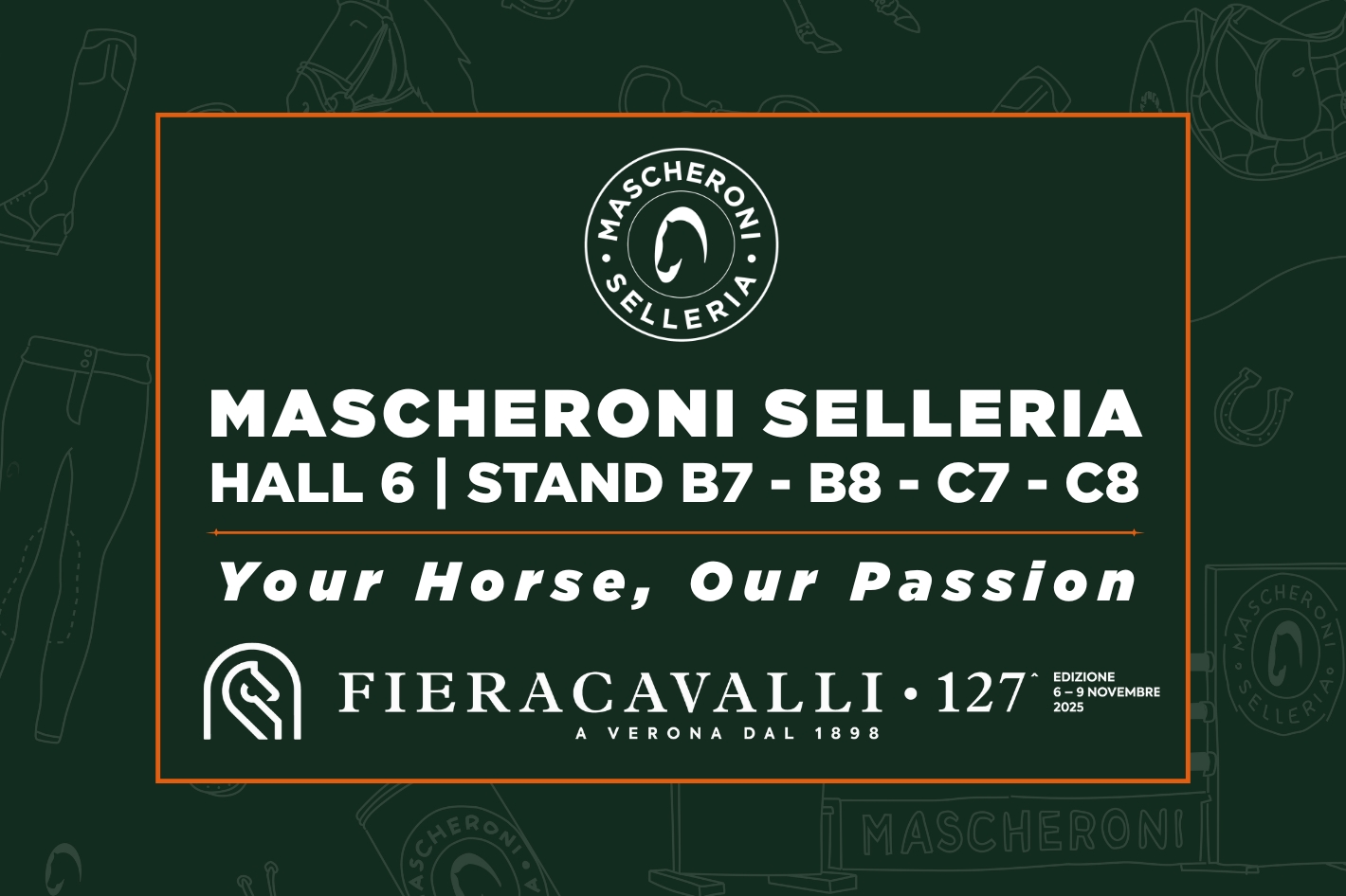Mascheroni Selleria a Fieracavalli 2025: un’esperienza di shopping di 600 mq nel segno dell’eccellenza 1 grafica articolo