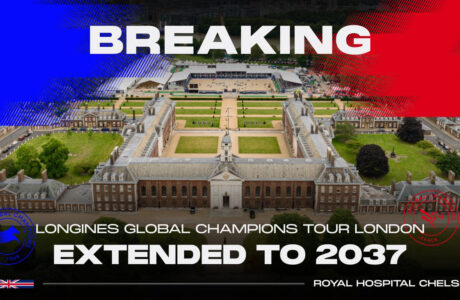 Il Longines Global Champions Tour di Londra resta al Royal Hospital Chelsea fino al 2037.