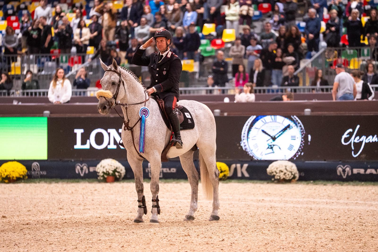 Emanuele Gaudiano a Fieracavalli 2025