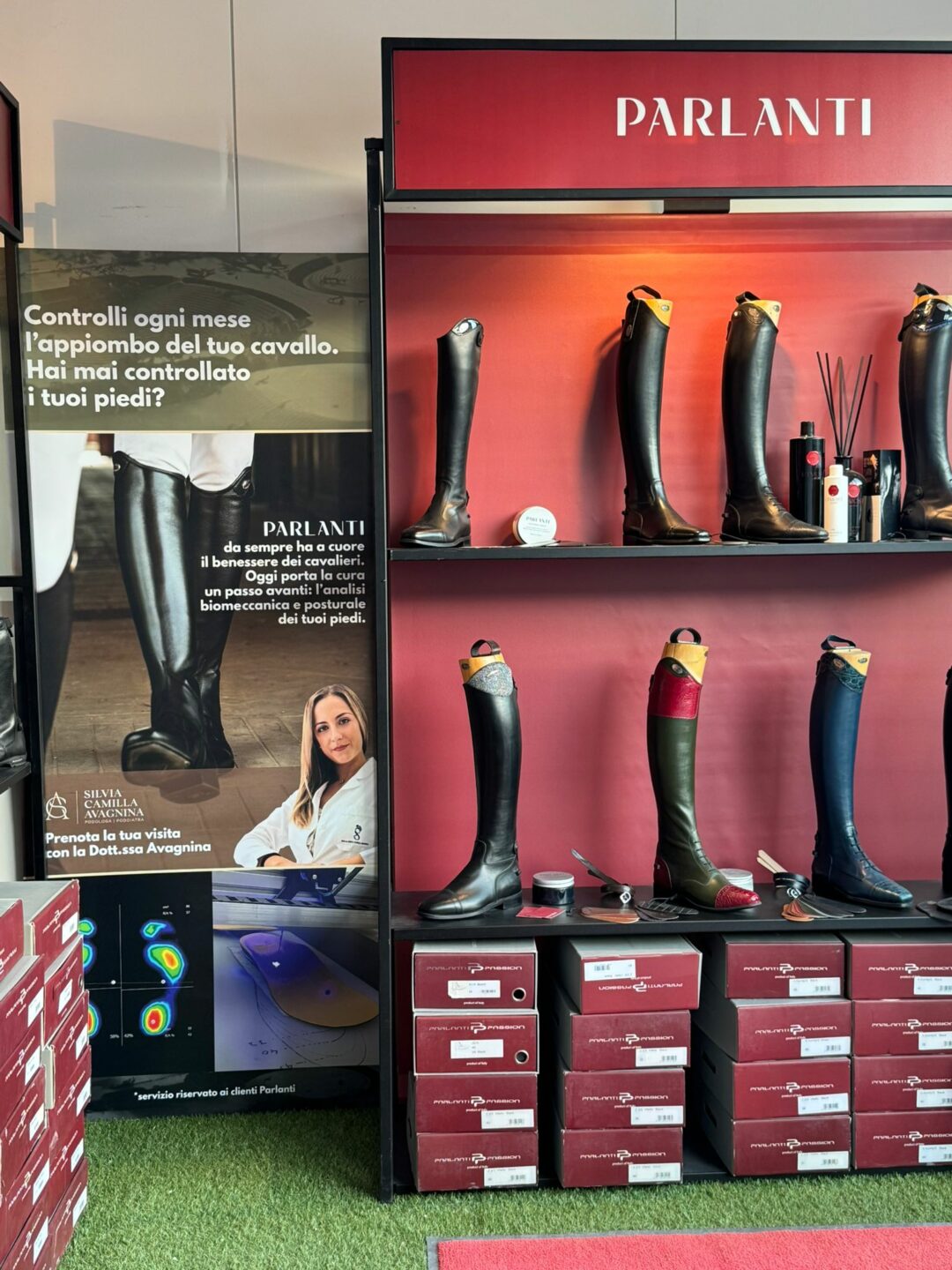 Parlanti porta il benessere del cavaliere a Fieracavalli con la dottoressa Camilla Avagnina