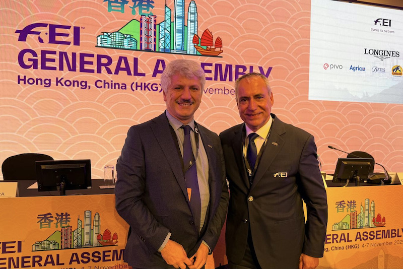 Sport Equestri: il segretario generale della FISE Simone Perillo eletto nel Board della FEI, Federazione Equestre Internazionale