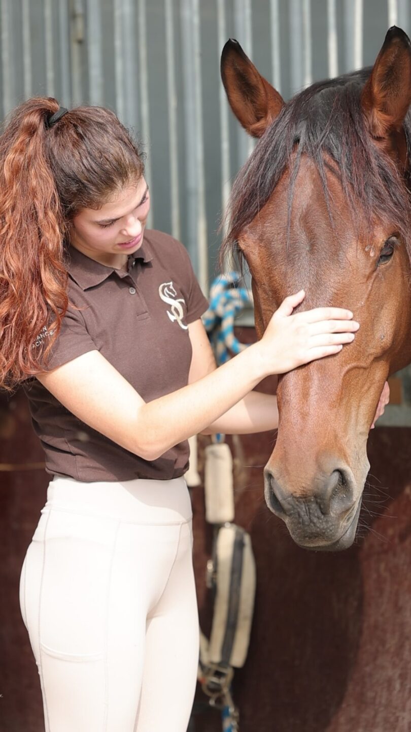 Sofia Caniato preparazione fisica del cavaliere 2