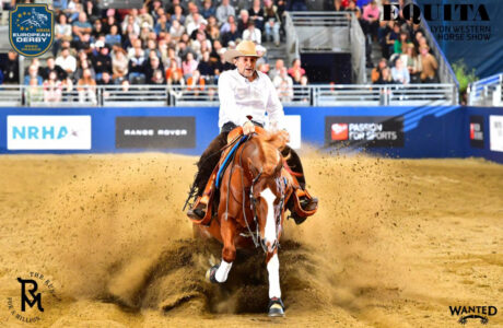 Kim Obenhaus & KB The Joker, eleganza e potenza nel Derby Europeo NRHA 2025