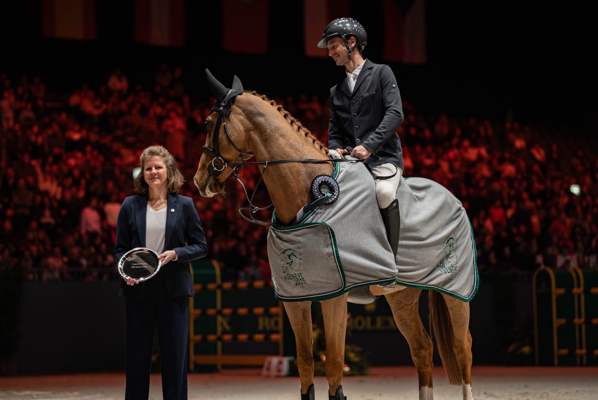 Piergiorgio Bucci terzo posto nella Coupe de Genève vinta da Steve Guerdat 3 dsc03419