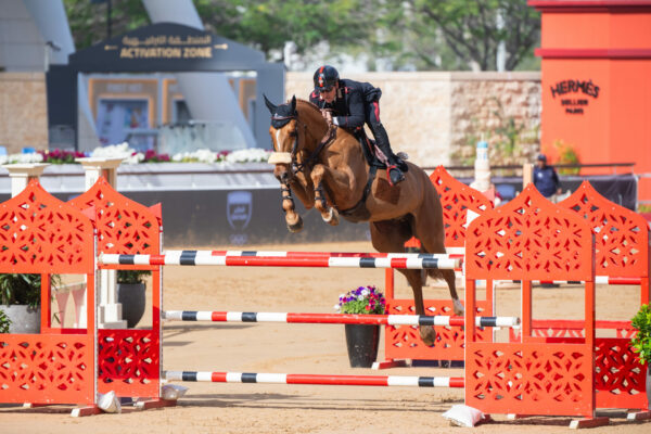 Emanuele Gaudiano ITA and Julius.D 3rd at CSI3 – 145cm Doha Equestrian Tour 2026 week 4 H.H. The Father Amirs Prix 28th to 31st of January 2026 Doha Qatar. PC CDET Lukasz Kowalski 4758