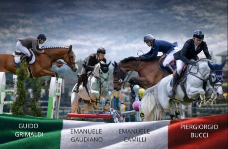 Guido Grimaldi, Emanuele Gaudiano, Emanuele Camilli e Piergiorgio Bucci