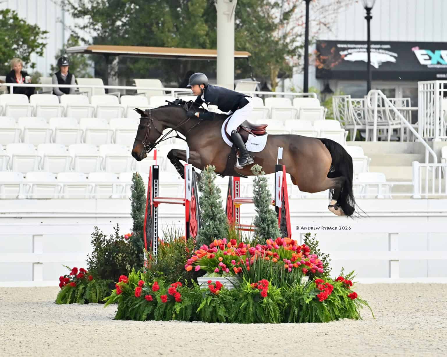 Kent Farrington (USA) and Orafina by Andrew Ryback Photography.