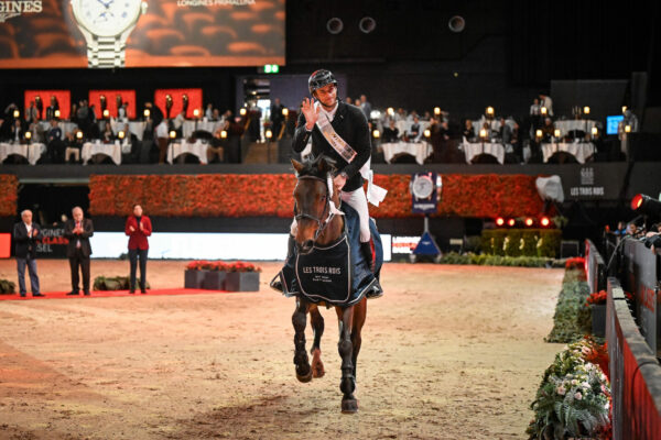 Richard Vogel in sella a Phenyo van het Keysersbos al CHI di Basilea 2026