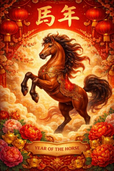 anno del cavallo calendario cinese