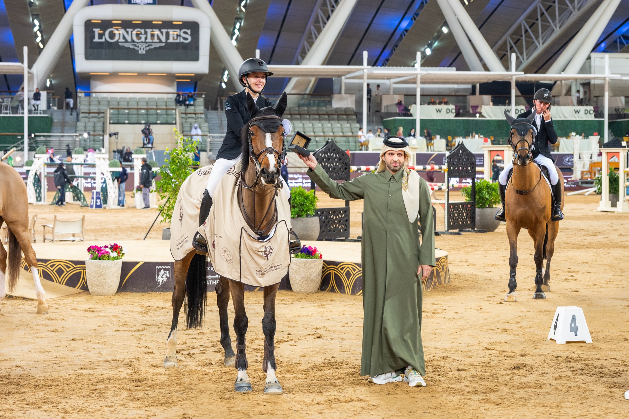 millie allen gbr and quick diamant hr winners of csi5 – 145cm doha equestrian tour 2026 week 3 h.h. the father amirs prix 21st to 31th of january 2026 doha qatar. pc cdet lukasz kowalski 8494