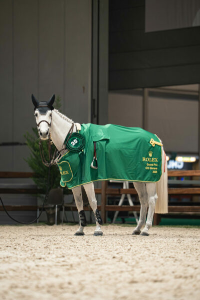 Greya vincitrice del Rolex Grand Prix del CHI Geneve