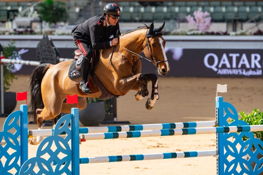 emanuele gaudiano ita and chabrello ps winner of csi3 – 140cm doha equestrian tour 2026 week 4 h.h. the father amirs prix 28th to 31st of january 2026 doha qatar. pc cdet lukasz kowalski 6516