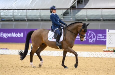 francesca salvade ita – escari winners of cpedi3 grand prix fs · grade iii doha equestrian tour 2026 week 6 chi al shaqab 17th to 21st of february 2026 doha qatar. pc cdet lukasz kowalski 9454