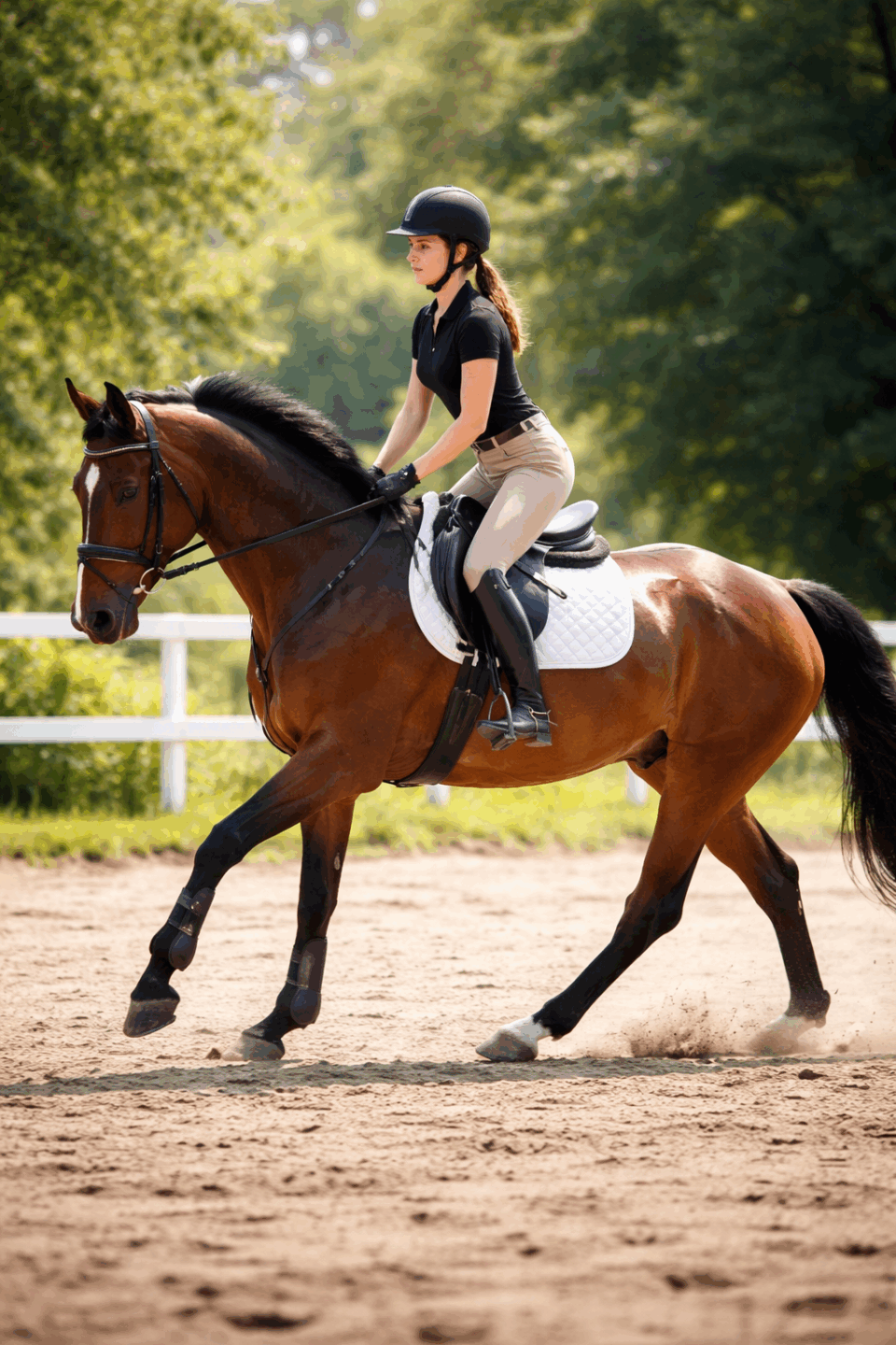 Approccio tecnico e divulgativo per un assetto efficace a cavallo.