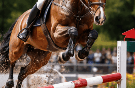 Abbattere una barriera in gara