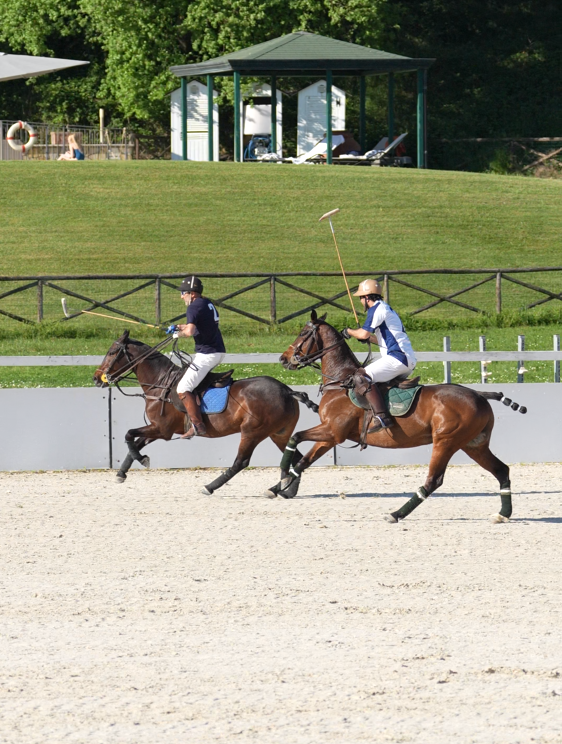 Partita di Arena polo su sabbia