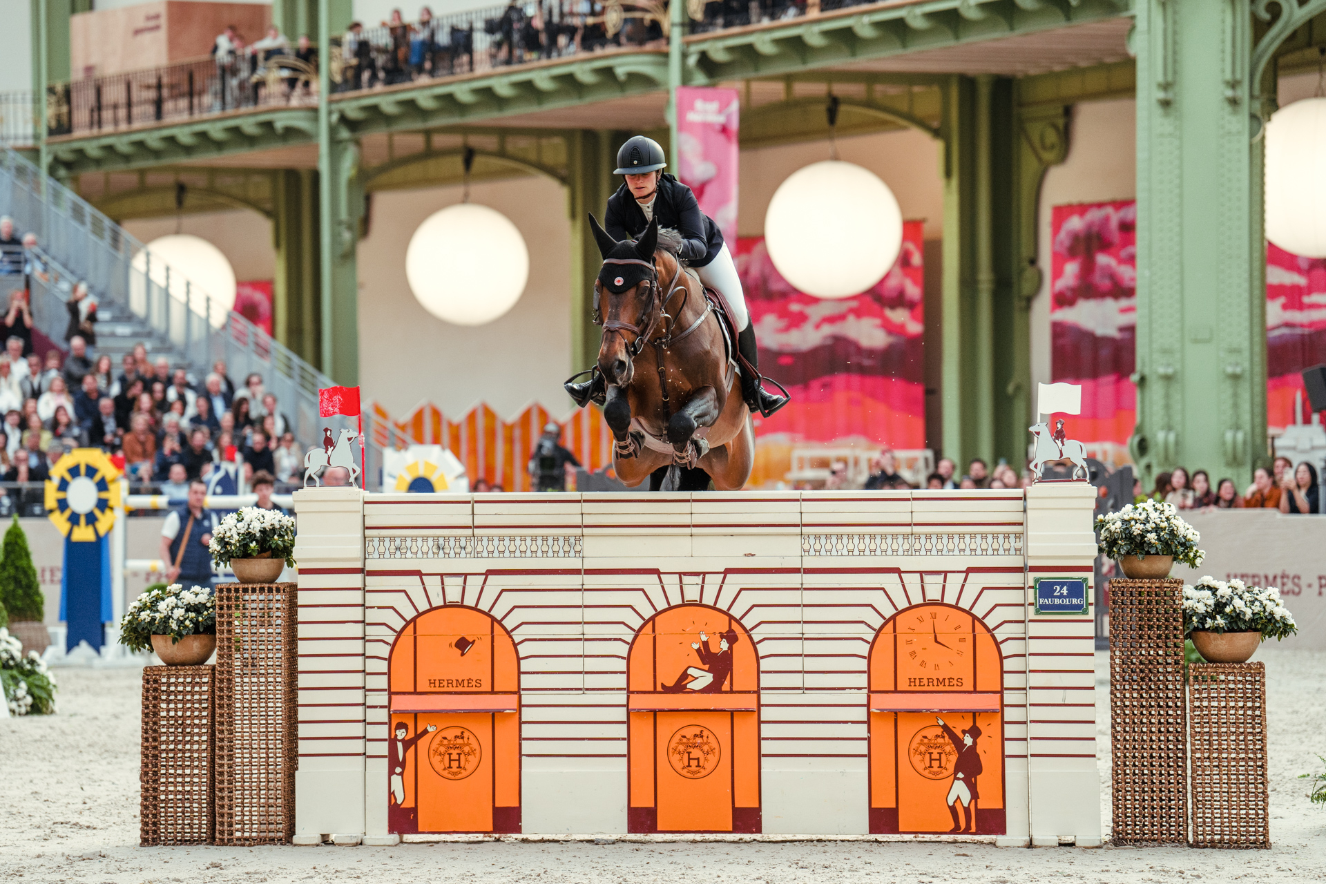 Saut Hermès 2026: Scott Brash firma il Grand Prix, Gaudiano terzo nel Prix de La Ville de Paris 3 Epreuve nA10 Grand Prix Hermes CSI 5 Jeanne SADRAN DEXTER DE KERGLENN Dimanche 22 mars Credit Christophe Taniere