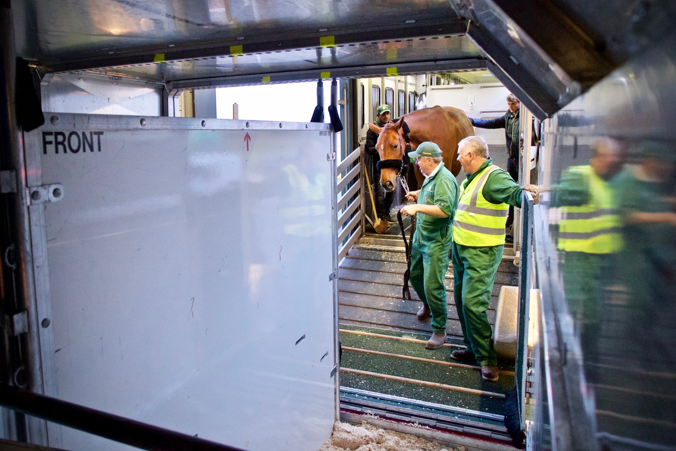 Loading onto the Jetstall