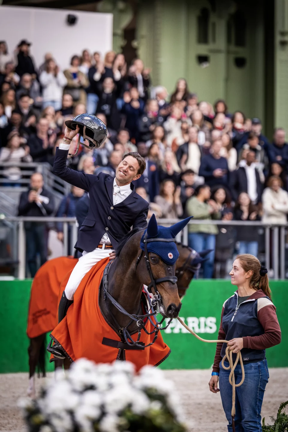 Saut Hermès 2025 Simon Delestre su CAYMAN JOLLY JUMPER