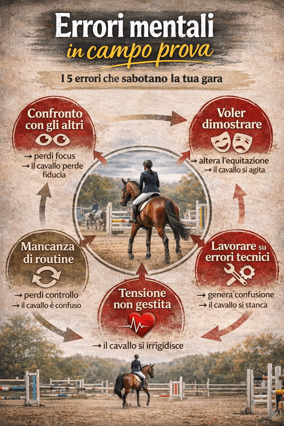 errori mentali in campo prova