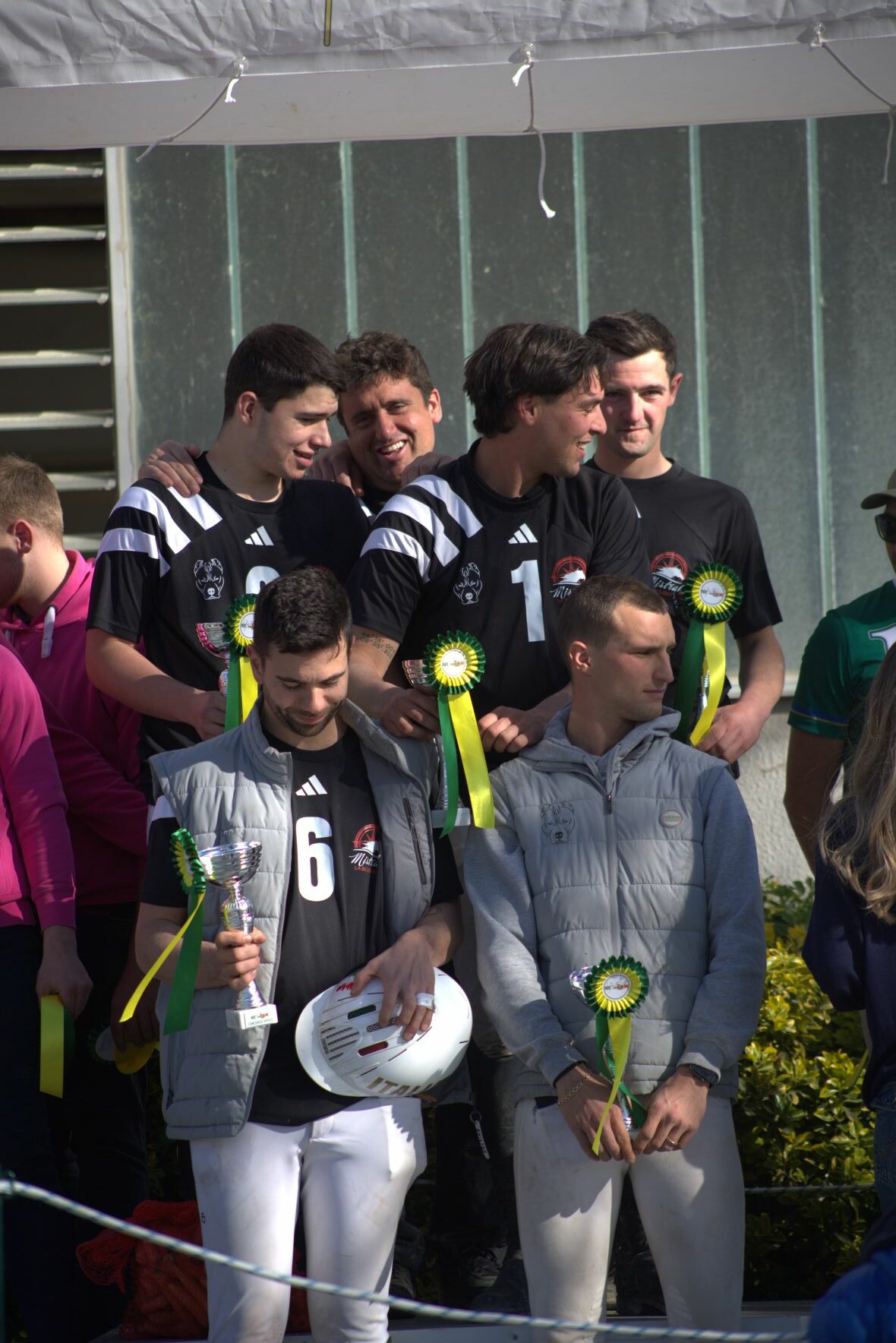 premiazione I tappa Camp It Senior Misto Horseball Serie A