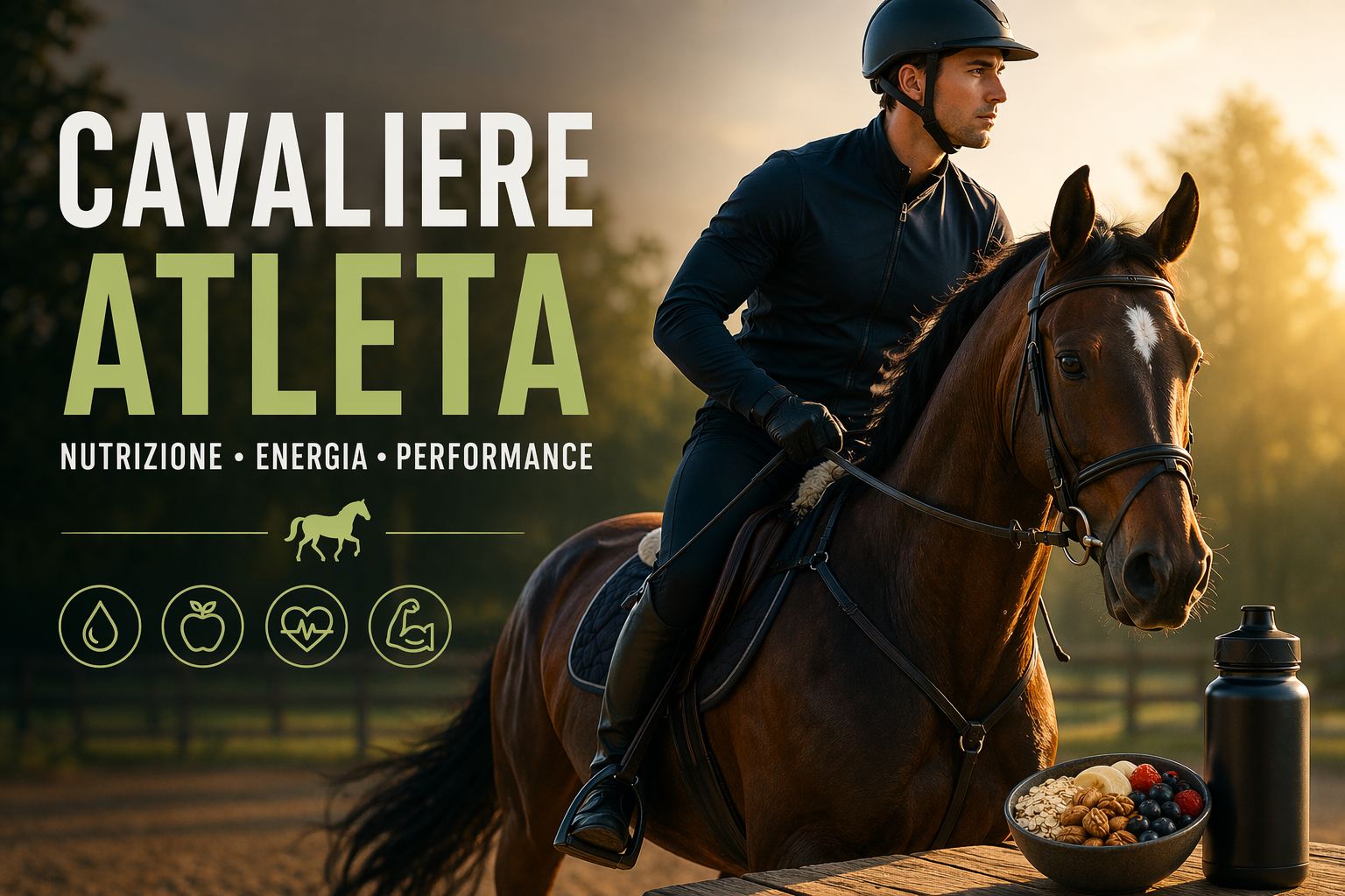 cavaliere atleta nutrizione