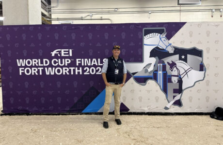 Christopher Elliott of PBEC served as the Veterinary Services Manager. Photo courtesy of Dr. Christopher Elliott