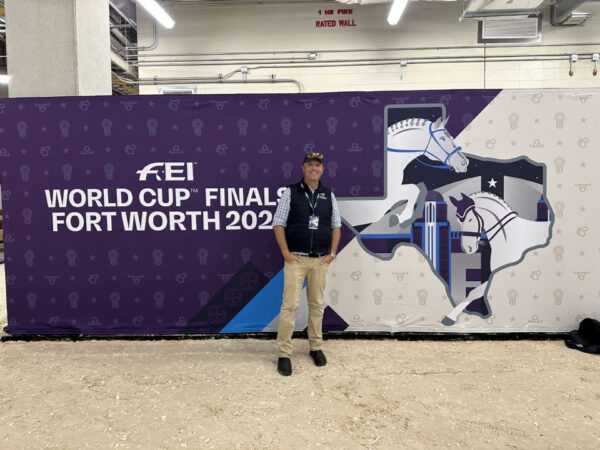 Christopher Elliott of PBEC served as the Veterinary Services Manager. Photo courtesy of Dr. Christopher Elliott