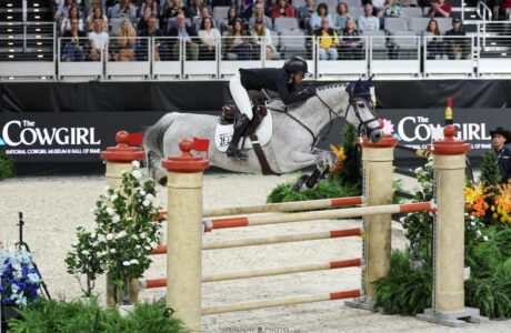 Kaitlin Campbell (USA) and Cosm Hesed.