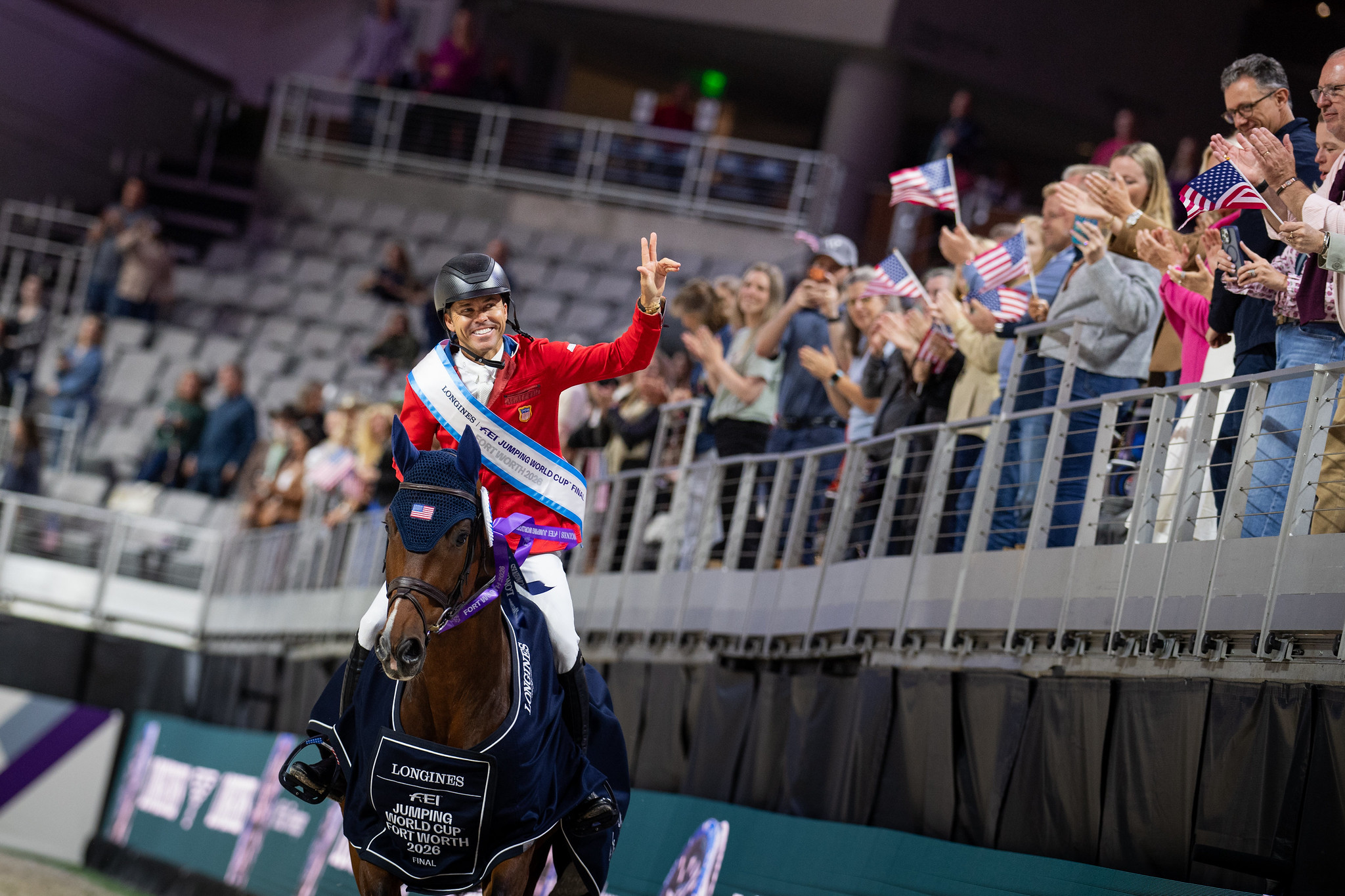 Kent Farrington FEI Jumping World Cup Final win. 1